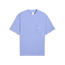Puma Select Essentials Pocket Tee Mavi Erkek T-shirt