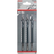 Bosch T 344 D Speed For Wood Dekupaj Testeresi Bıçağı 3'Lü - 2608637944