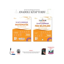 8. Sınıf Okyanus Matematik Ve Fen Bilimleri 36 Hafta Seti