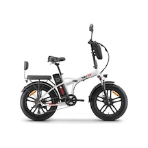 Rks Rs3 Pro Max 250 W Beyaz Katlanabilir Elektrikli Bisiklet