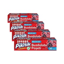 Buzdolabı Poşeti Küçük 30'lu 4 Paketi
