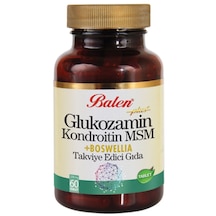Balen Glukozamin Kondroitin Msm + Boswellia Tablet 60 X 1200 MG