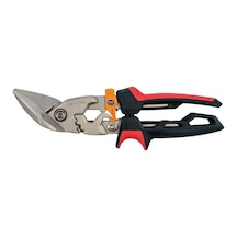 Fiskars 1027211 Powergear Metal Levha Makası -Offset Sol Kesim