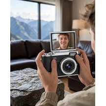 4k Dijital Kamera 48 Mp 8x Zoom 180 Derece Ekran Uczzzlk007fotoğrafmakinesi-4