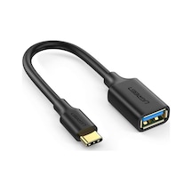 Type-c Usb 3.0 Dönüştürücü Adaptör, Siyah
