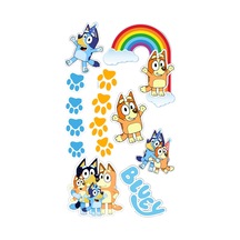 Yenilebilir Şekerli Kağıt Baskısı Cupcake Ve Pasta Resim Baskı Bluey Temalı 98