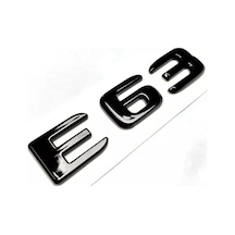 E 63 Piano Black Bagaj Yazısı Üçgen Tip 3m 3d Abs
