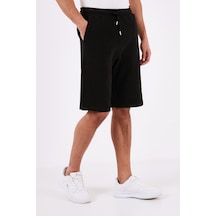 Buratti Pamuklu Relaxed Fit Cepli Erkek Short 5908023 Siyah