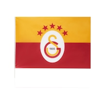 Gsstore Galatasaray 5 Yıldızlı Klasik Elde Sallama Bayrak 100x150cm U251384