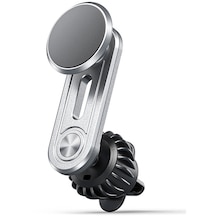 Cbtx Boneruy Evrensel Manyetik Telefon Araç Montajı 360 Derece Döndürme Hava Firar Araç Telefonu Tutucu - Gümüş