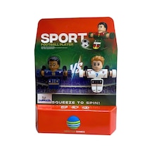 Çift Sporcu 10l-7b - Bas-döndür Mini Masaüstü Futbol Oyunu Diğer