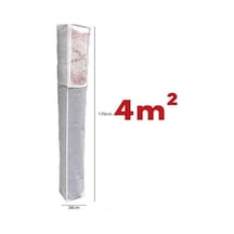 River World Pencereli Halı Hurcu Toz geçirmez Sağlam Dayanıklı Hurç Organizer 4m²