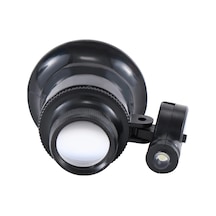 Nikula-20x Büyütmeli,saat,takı Onarım Için Cam Lensli Optik Işıklı Göz Büyüteç-mg13b--9a