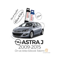 Bosch Aerotwin Opel Astra J 2009 - 2015 Ön ve Arka Silecek Seti