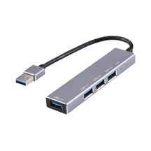Sones 3019 4 X Usb 3.0 - Usb 3.0 Alüminyum Alaşımlı Hub Adaptörü Led Göstergeli Gümüş Gri