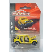 Majorette Premium Araçlar Jeep Wrangler 4xe Sarı