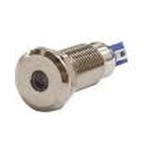 Gq8F- 8.0Mm Metal Sinyal Lambası Ip67 10V-30V ( 5 Renk Seçeneği) Kırmızı