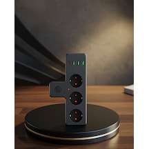 Çoklu Priz Usb Ve Type-c Çıkışlı 7 Çıkışlı Model Uczzz3397akımkorumalıpriz-2 0
