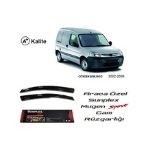 Citroen Berlingo Cam Rüzgarlığı Mugen Tip Sunplex 2Li