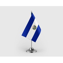 El Salvador Tekli Saten Masa Bayrağı Seti Diğer