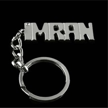 İmran - 940 - - Nazblsmm - İsimli Anahtarlık Çok Renkli