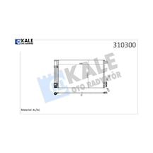 Klima Kondenseri Combo D-corsa D-e Adam-bıpper-tepee-nemo 1.2-1.4 Hdı 08 Fıorıno 1.4-1.3d Mj 07 571x Kale Radyatör