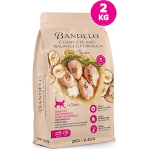 Bandelo Tavuklu Yavru Kuru Kedi Maması 2 Kg - Gelişim & Güçlü Desteği - Koku Önleyici Etkili