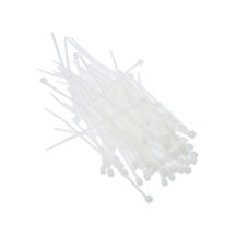 Tek-iş Kablo Bağı Cırt Kelepçe 100 Mm X 2.5 Mm Beyaz 50 Adet