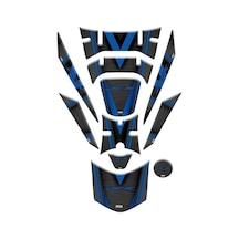 Honda Pcx 2018 - 2020 Uyumlu Tank Pad Set 010 Çok Renkli