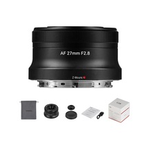 Autofocus 27mm F2.8 Aps-c Çerçeve Lens, F2.8 Geniş Diyafram, Otomatik/manuel Diyafram Ve Yüz/göz Tanıma Desteği, Nikon Z Mount Z50/z30 İle Uyumlu Çok Renkli
