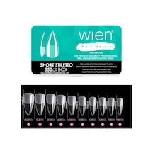 Yeni Nesil Protez Tırnak Jel Tips Soft Gel Tips Short Stiletto 550 Adet