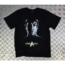 Stoned&Fame Unisex Siyah Star Trek Baskılı T-shirt SIYAH Stoned&Fame Unisex Siyah Star Trek Baskılı T-shirt SIYAH