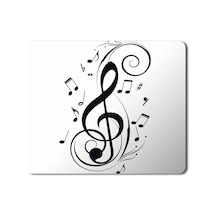 Müzik Nota Sol Anahtarı Laaa Laaa La Mouse Pad Mousepad