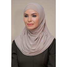 Hürrem Bone Bej Pratik Hazır Geçmeli Tesettür Eşarp Sandy Kumaş Kendinden Bon Bej Hürrem Bone Bej Pratik Hazır Geçmeli Tesettür Eşarp Sandy Kumaş Kendinden Bon Bej