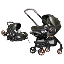 Merkür Bebe Onyx 2'si 1 Arada Oto Koltuğu Bebek Arabası Yeşil