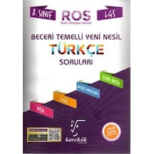 Karekök 8sınıf Beceri Temelli Yeni Nesil Türkçe Soruları