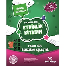 Kolaydan Zora Farkı Bul Benzerini Eşleştir Kitabım