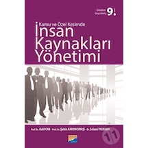 Kamu ve Özel Kesimde İnsan Kaynakları Yönetimi - Halil Can - Siyasal Kitabevi