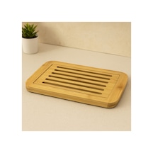 Bambu Kesim Panosu 21x36 Cm Hazneli, Izgaralı Çok Renkli Çok Renkli