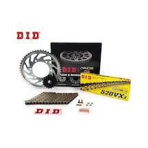 Did-sunstar 1988-1993 Suzuki Gs 500 Uyumlu Zincir Dişli Set Gold Sarı Renk