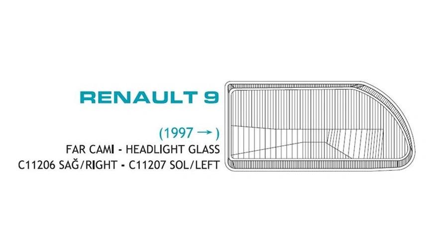 Far Camı Renault R9 Broadway Ym. Sol 1998