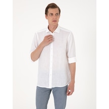 Pierre Cardin Erkek Beyaz Gömlek Desenli 50303293-vr013 Beyaz