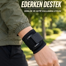 Ayarlanabilir Bilek Destekliği Cırtlı Bileklik Günlük Kullanım Ve Spor İçin Bilek Desteği