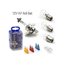 H7 Acil Yedek Lamba Kiti Ampul Seti 12v