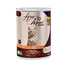 How Meow Jöleli Somonlu Yetişkin Kedi Konserve Maması 12 x 400 G
