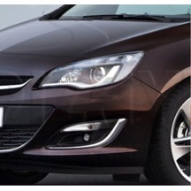 Opel Astra J Sedan Krom Sis Farı Cercevesi 2 Parça P.çelik 2012-