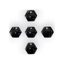 Skoda Roomster 06-10 Tekerlek Bijon Kapağı Siyah 5 Adet 1z0601173