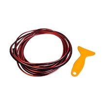Carub Torpido Çıtası Araç İçi 4,90mt Kırmızı Br4327602 1 Adet