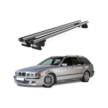 Venüs Bmw 5 Series Touring E39 2000-2004 Uyumlu Gri Ara Atkı Port Bagaj Tavan Barı