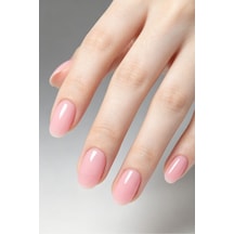 Renkli Rubber Base Coat 15ml - Oje Değildir - Kalıcı Oje Ve Protez Tırnak Baz Kat Pembe Rb5-87
